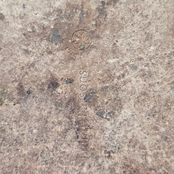 Emme Parsons Womens 38 Folded Slide White Black Leather Crossover Daily Sandals - Picture 10 of 11